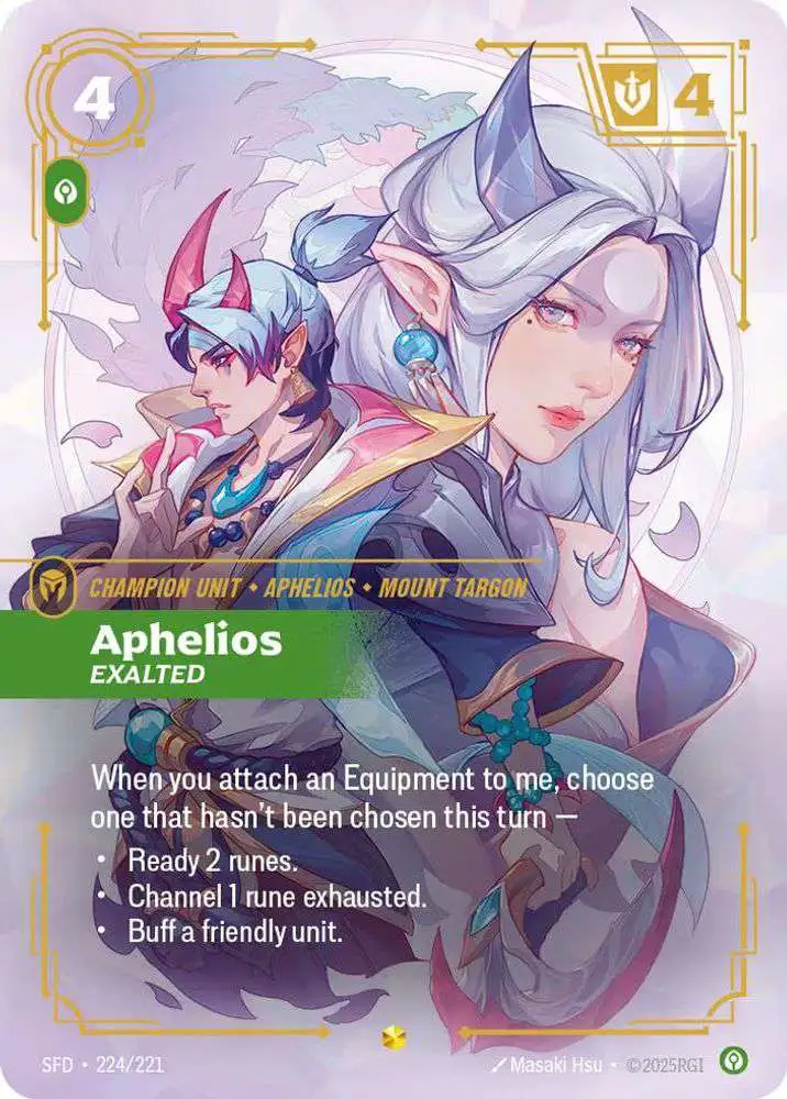 Riftbound League of Legends Trading Card Game Spiritforged Single