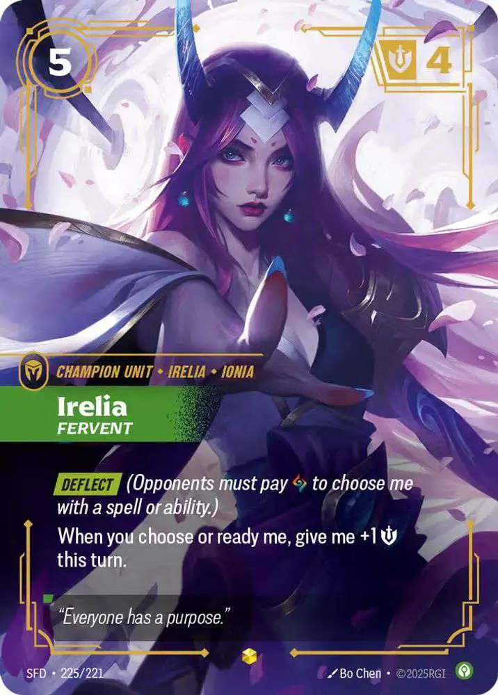 Riftbound League of Legends Trading Card Game Spiritforged Single