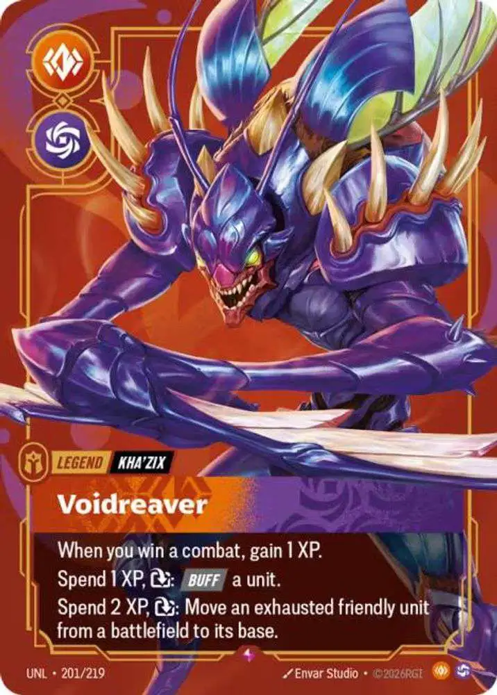 Riftbound League of Legends Trading Card Game Unleashed Single