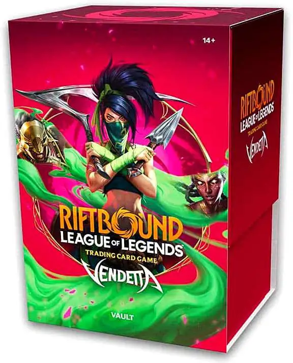 Riftbound League of Legends Trading Card Game Vendetta Vault Box 6