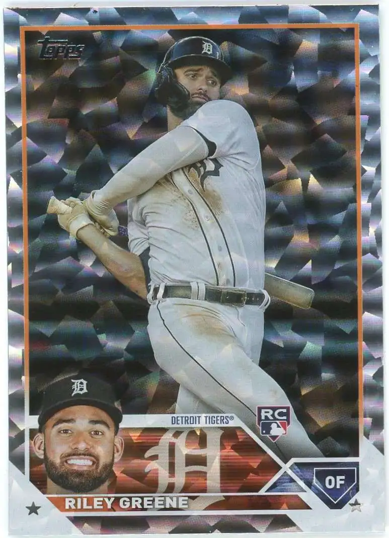 MLB Topps 2023 Series 1 Single Card Silver Patterned Foilboard Riley ...