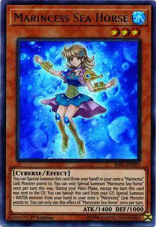 YuGiOh Rising Rampage Ultra Rare Marincess Sea Horse RIRA-EN003