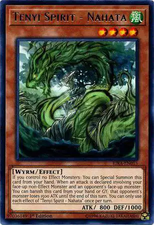 YuGiOh Rising Rampage Rare Tenyi Spirit - Nahata RIRA-EN015