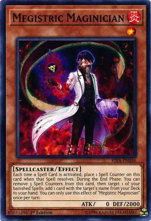 YuGiOh Rising Rampage Common Megistric Maginician RIRA-EN036