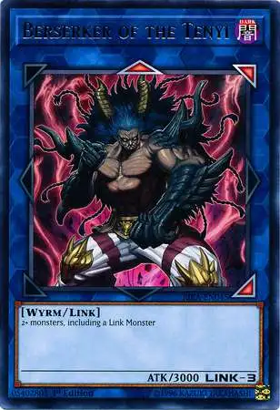 YuGiOh Rising Rampage Rare Berserker of the Tenyi RIRA-EN045