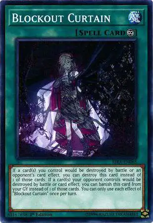 YuGiOh Rising Rampage Common Blockout Curtain RIRA-EN065