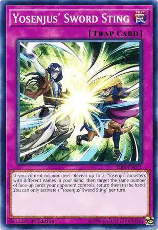 YuGiOh Rising Rampage Common Yosenjus' Sword Sting RIRA-EN071