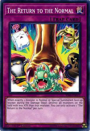 YuGiOh Rising Rampage Common The Return to the Normal RIRA-EN075