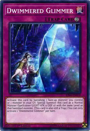 YuGiOh Rising Rampage Common Dwimmered Glimmer RIRA-EN079