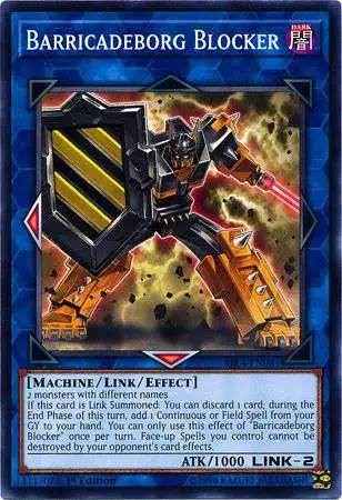 YuGiOh Rising Rampage Common Barricadeborg Blocker RIRA-EN081