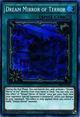 YuGiOh Rising Rampage Super Rare Dream Mirror of Terror RIRA-EN090