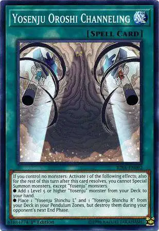 YuGiOh Rising Rampage Common Yosenju Oroshi Channeling RIRA-EN092