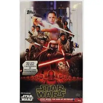 Journey to Star Wars The Rise of Skywalker Trading Card HOBBY Box [24 Packs]