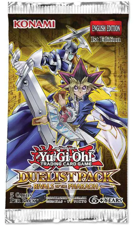 Duelest pack Yugioh cards 5 cards per pack 