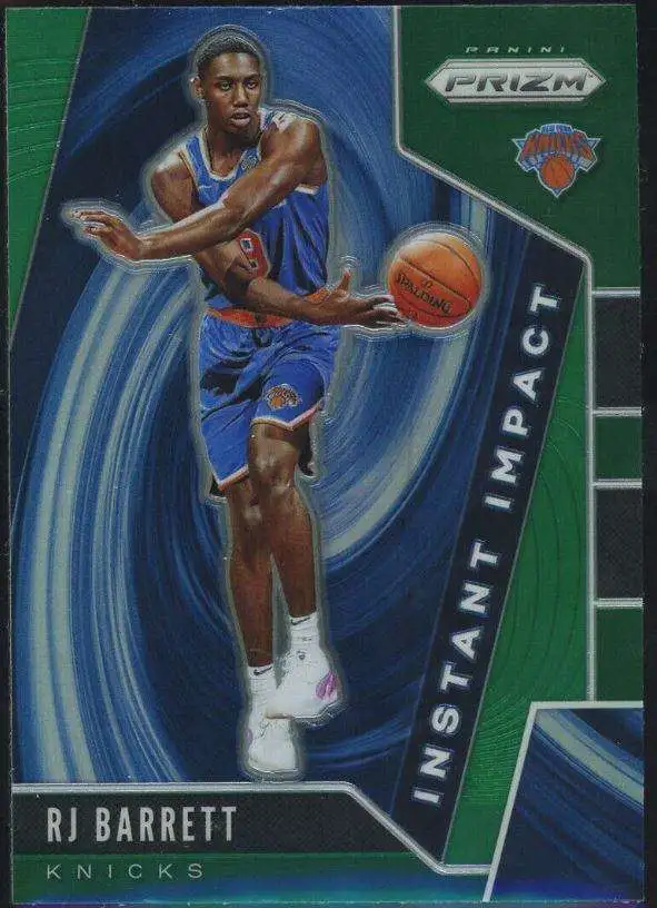 NBA 2019 Prizm Basketball Rookie RJ Barrett #22 [Green Instant Impact]