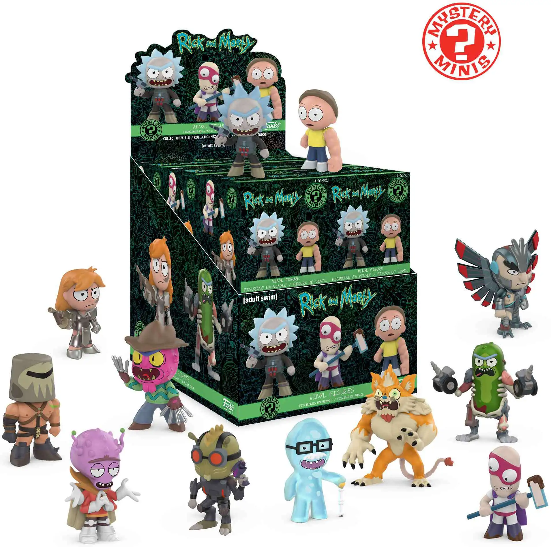 Rick and Morty Bauset mit Figuren 129 Teile You Shall Now Call Me Snowball 