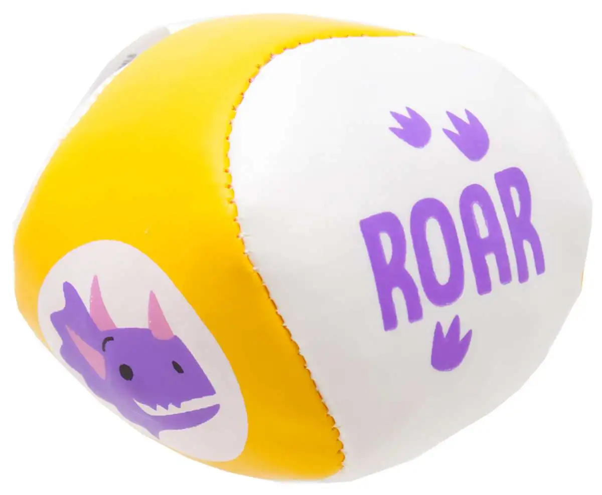 Hacky Sack Bean Bag Dinosaur 2-Inch Hacky Sack [RANDOM COLOR/Design]