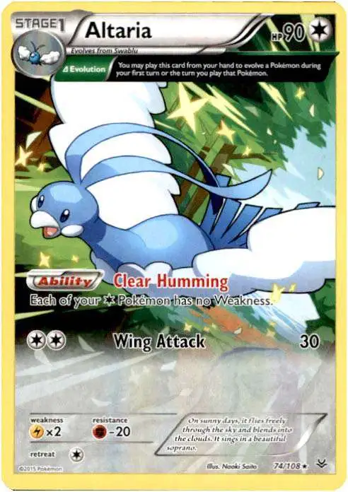 Pokemon Trading Card Game XY Roaring Skies Rare Altaria #74