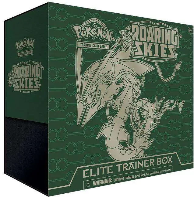 Pokemon XY Roaring Skies Rayquaza Elite Trainer Box 8 Booster Packs, 65 ...