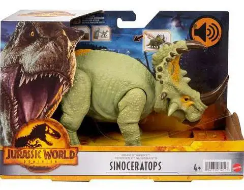 Jurassic World Dominion Roar Striker Sinoceratops Action Figure [Dark Grey] (Pre-Order ships August)