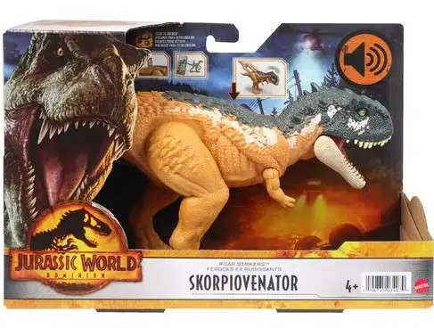 Jurassic World Dominion Roar Striker Skorpiovenator Action Figure