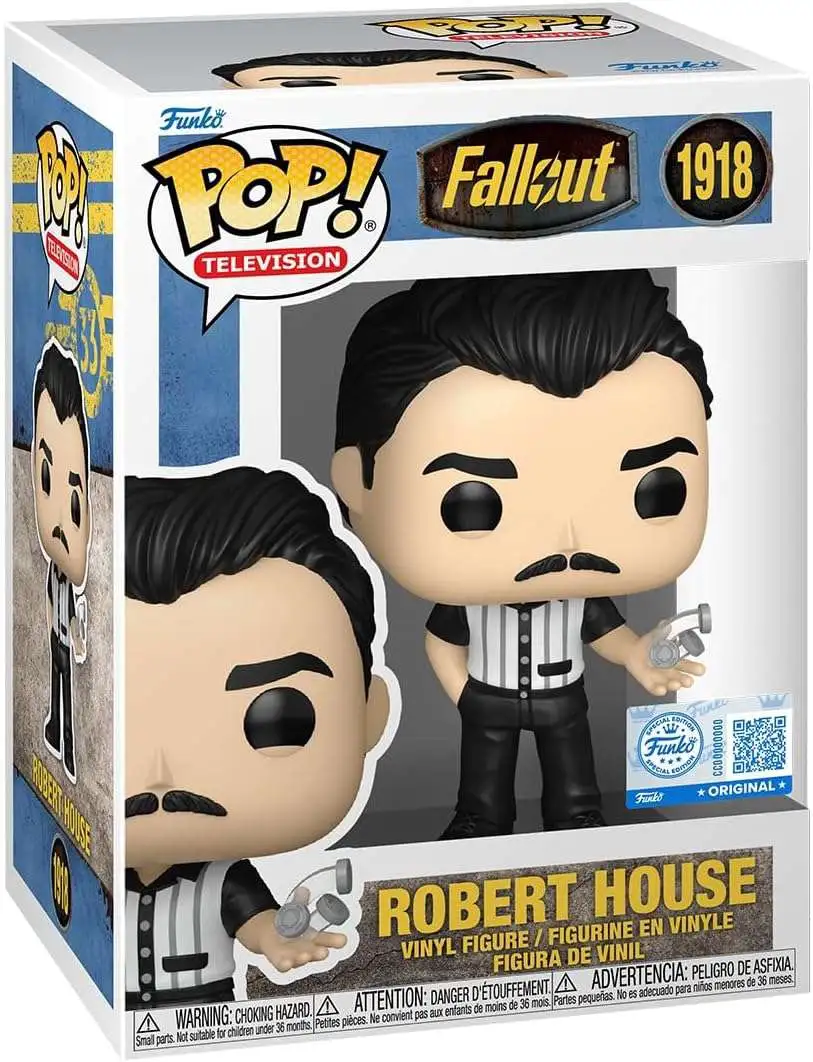 Funko Fallout POP! Television Robert House Exclusive 3.75-Inch Vinyl Figure #1918