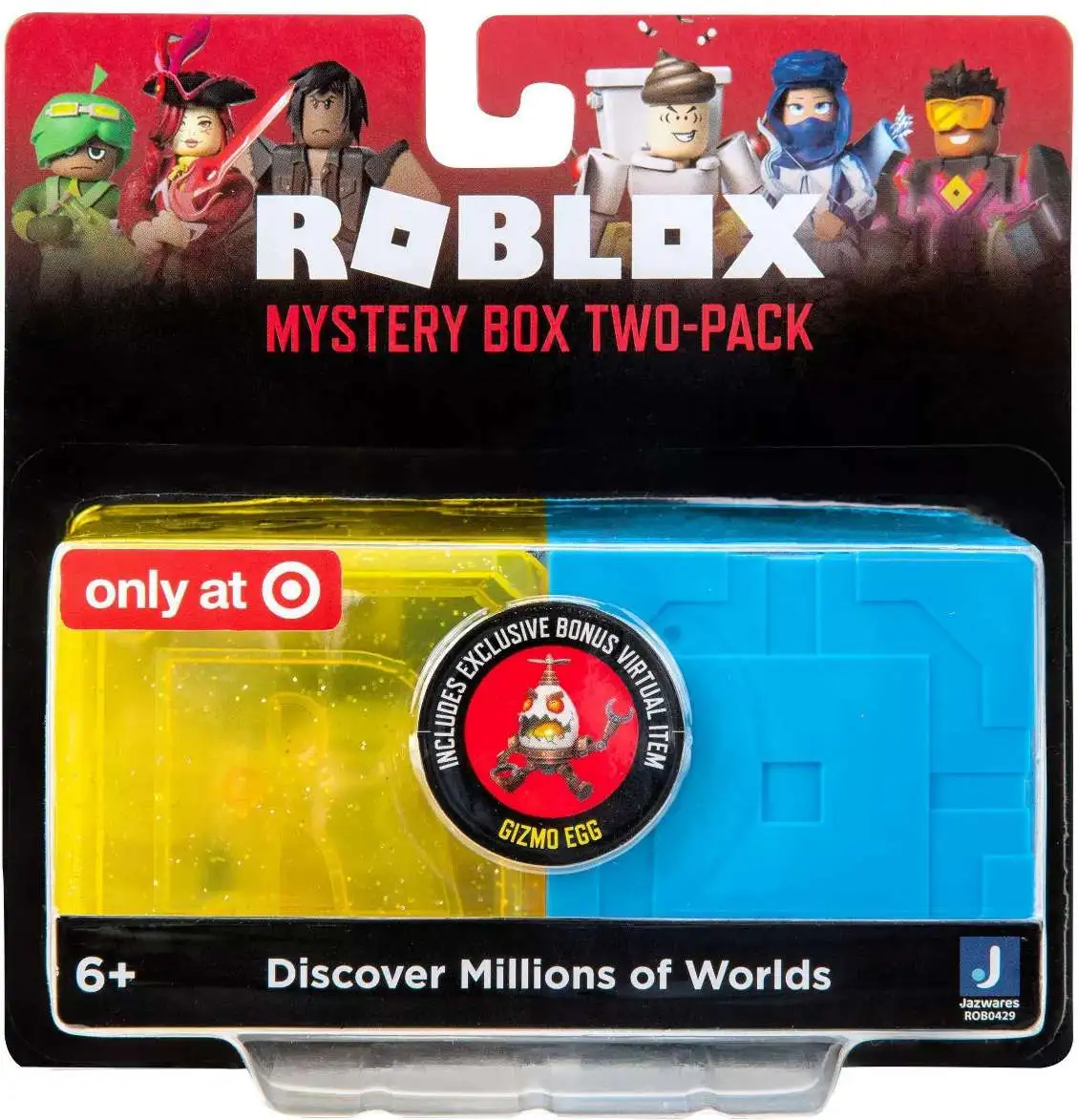 Roblox Series 9 Celebrity Series 7 Exclusive Mystery 2-Pack Easter Set  Bonus Gizmo Egg Virtual Item Code Included Jazwares - ToyWiz