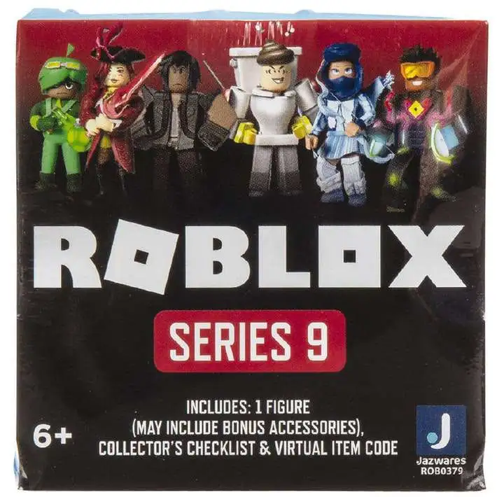 Roblox Series 9 Exclusive Celebrity Pack [BLACK, 1 RANDOM Figure & Virtual Item  Code] 