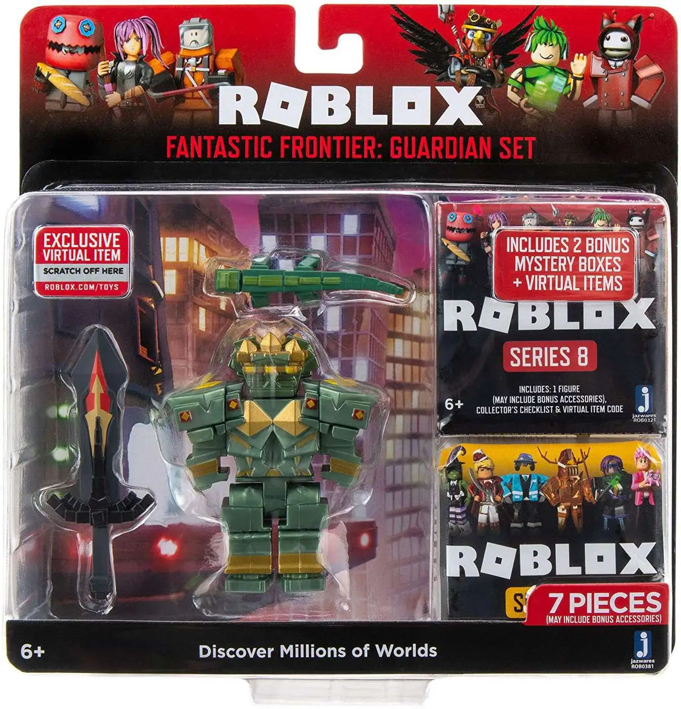 Roblox Action Collection - Collector's Tool Box and Carry Case that Holds  32 Figures [Includes Exclusive Virtual Item] -  Exclusive