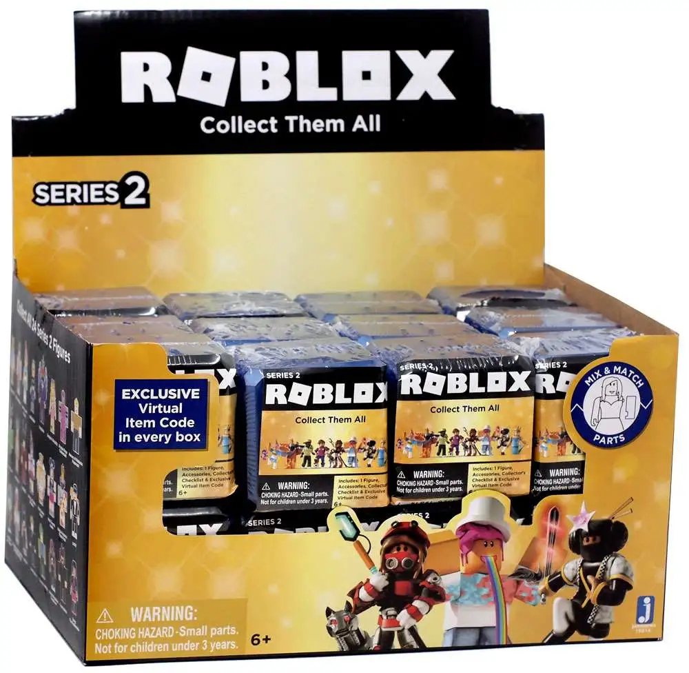 Roblox Celebrity Collection Series 2 Mystery Box [Blue, 24 Packs]