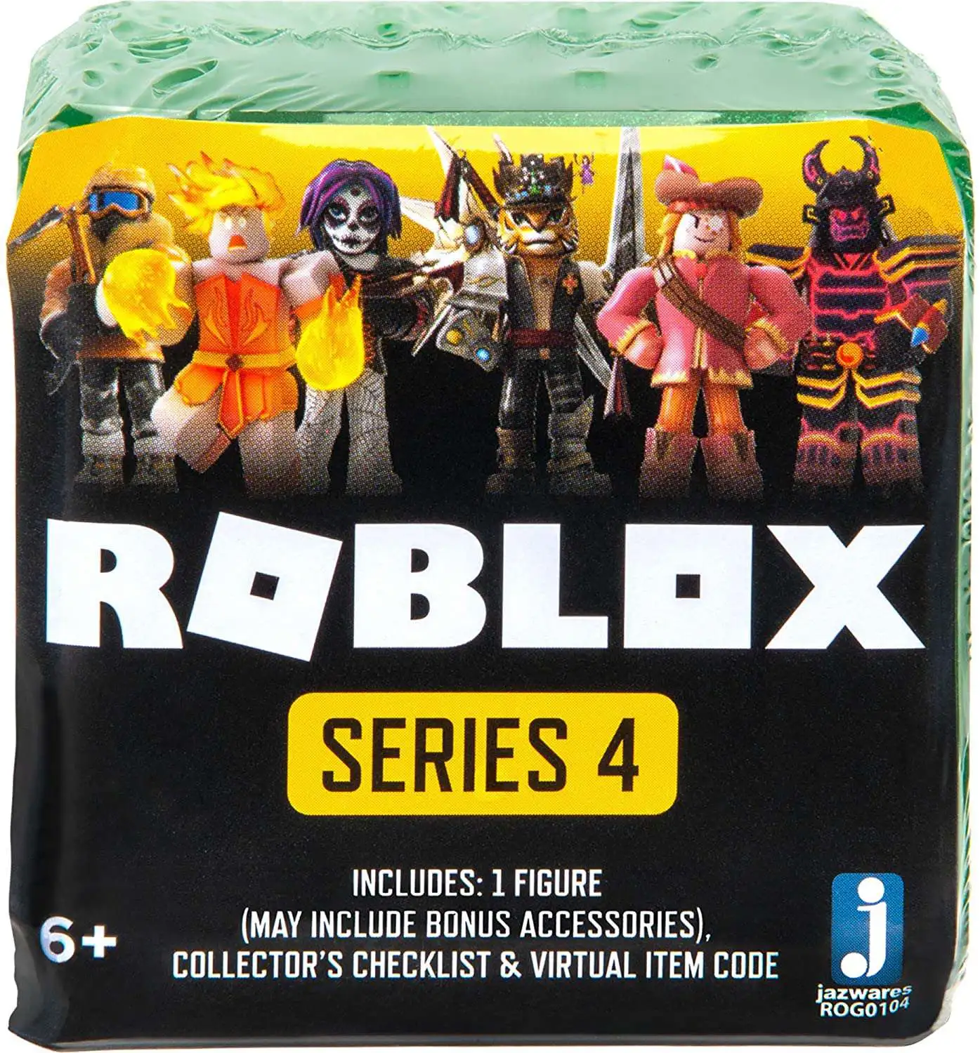 Roblox Action Collection – Series 4 Mystery Figure [Includes 1 Figure +  Exclusive Virtual Item] 