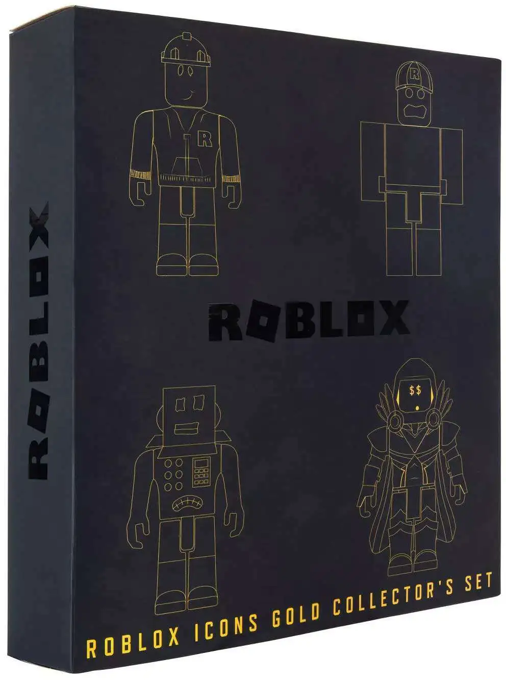 ROBLOX ICONS GOLD COLLECTORS Builderman+Mr. Robot Lot Of 3 191726405405