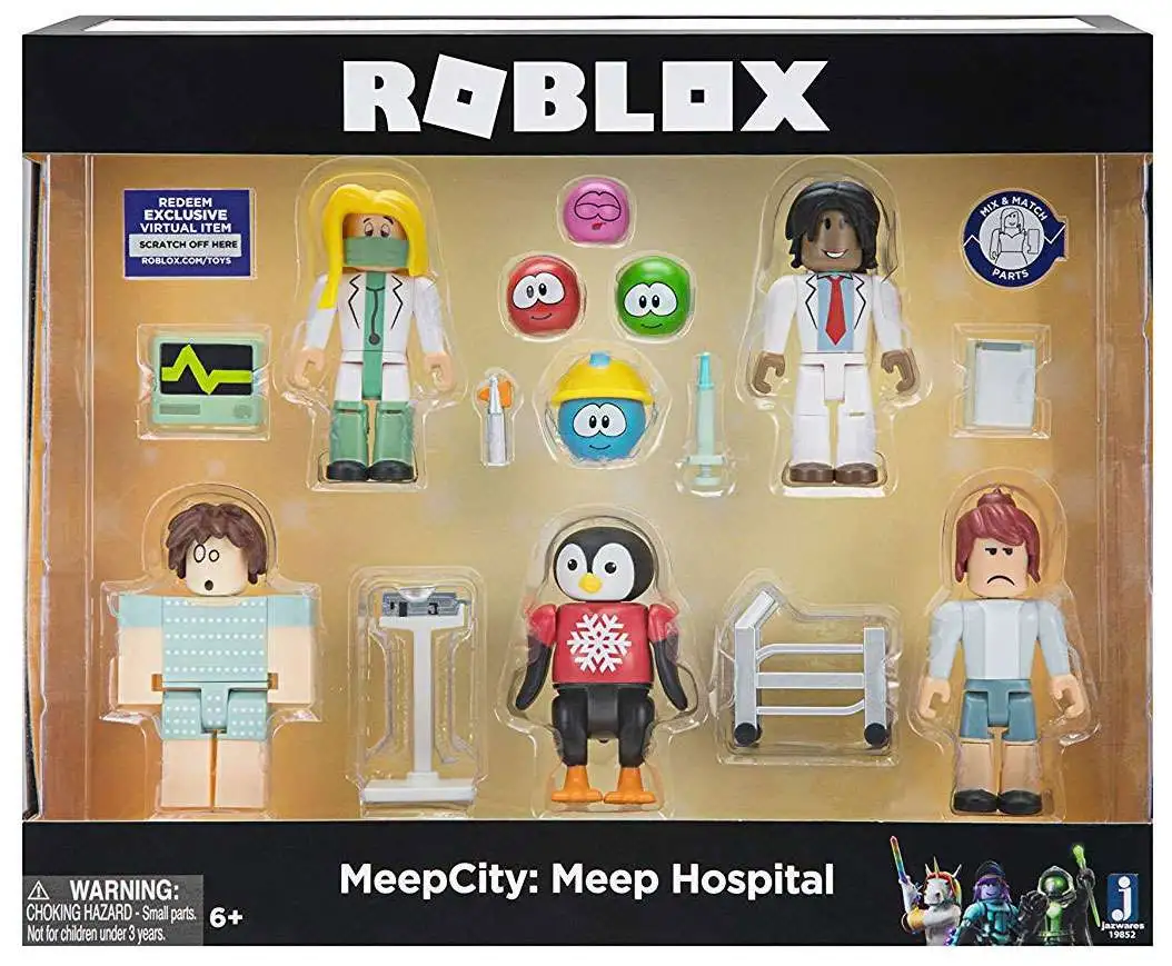 Roblox MeepCity: Meep Hospital with Exclusive Virtual Item Scratch Off  Inside!