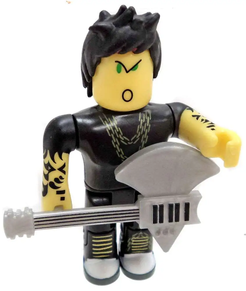 Roblox Rockstar action figure toy video game player teen boy guitar  Jazwares!