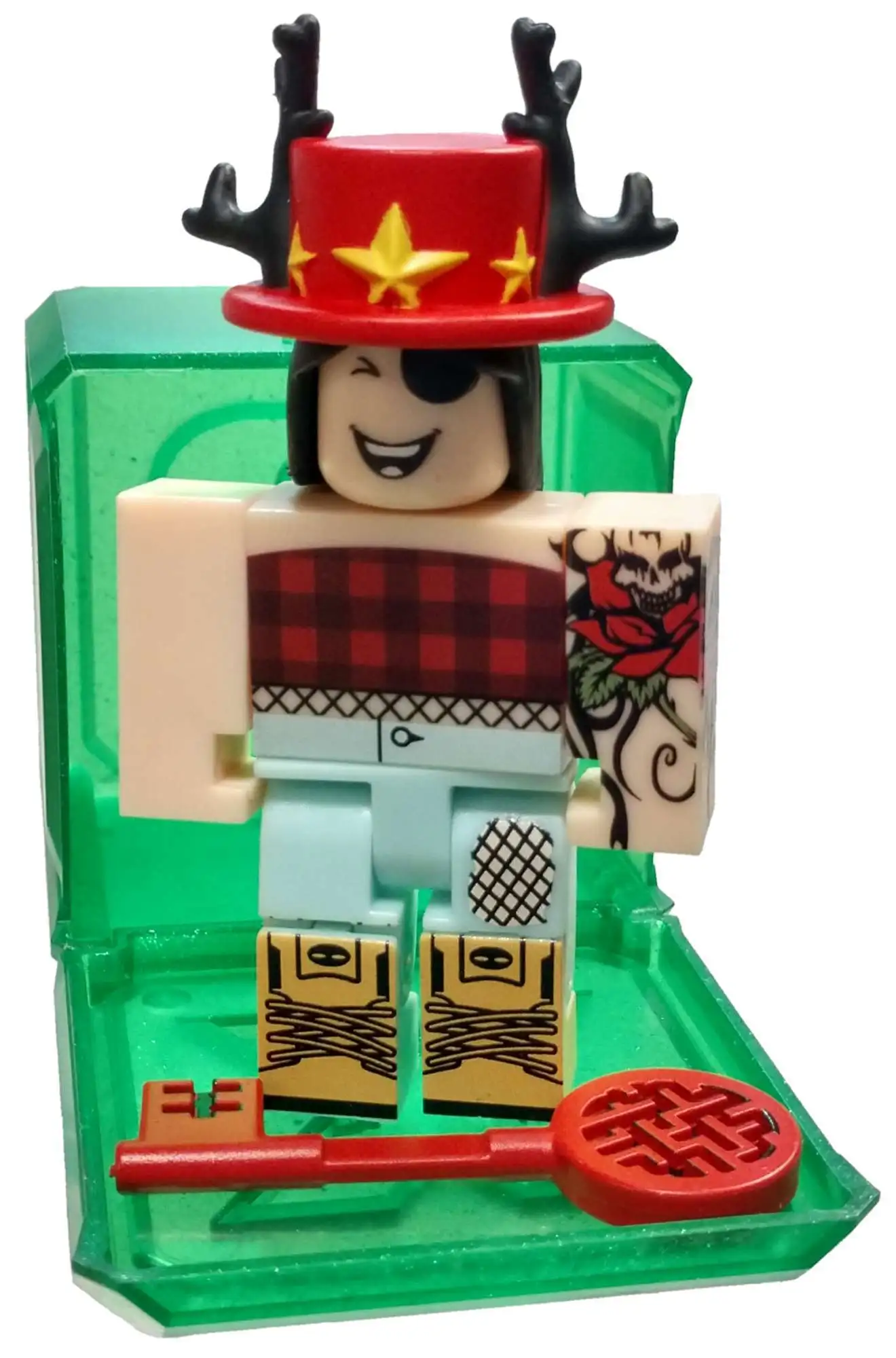 Roblox Celebrity Collection Series 4 lavacomet 3-Inch Mini Figure [with Green Cube and Online Code Loose]