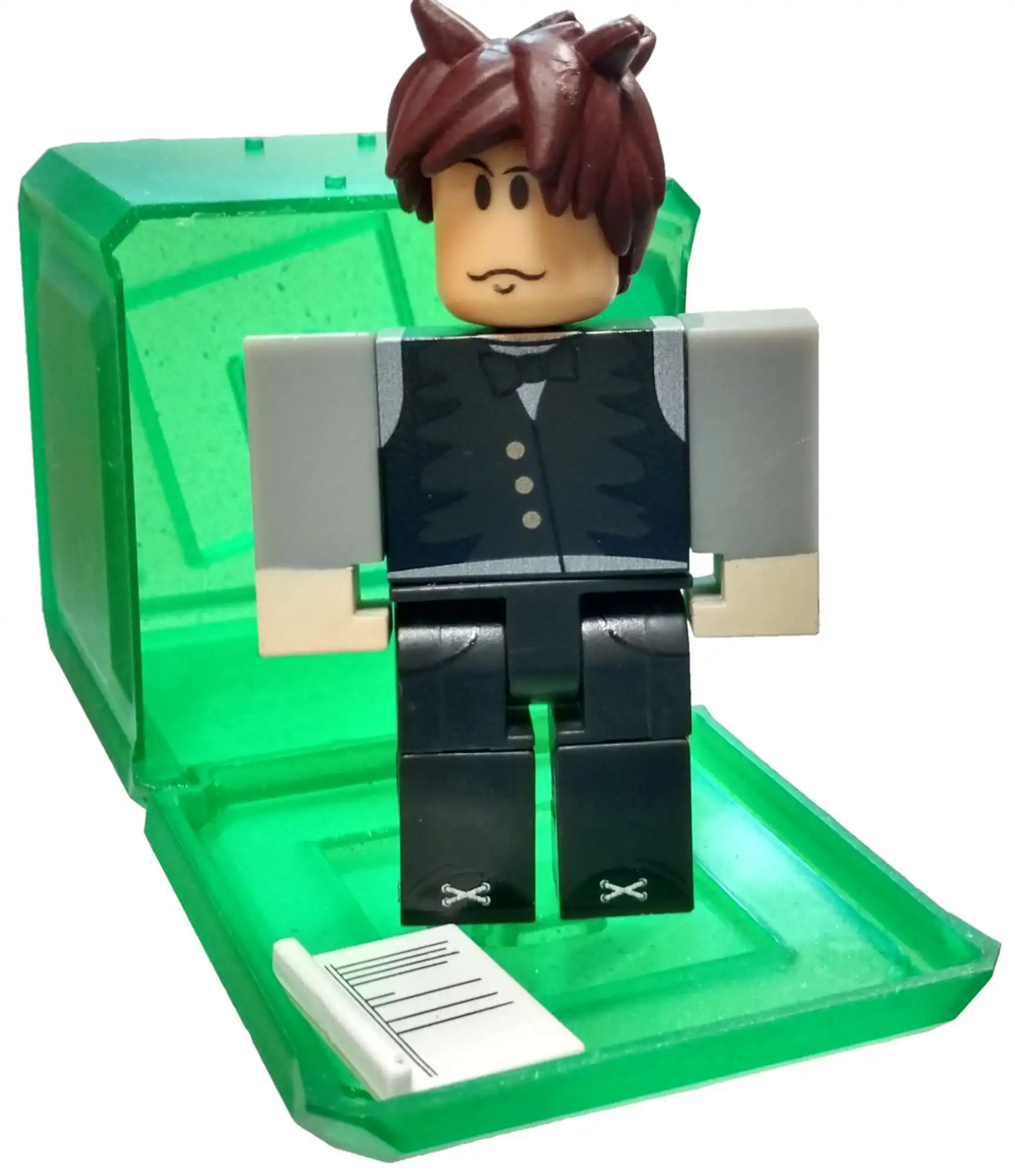 Roblox Celebrity Collection Series 4 Dare to Cook: Maitre D 3-Inch Mini Figure [with Green Cube and Online Code Loose]