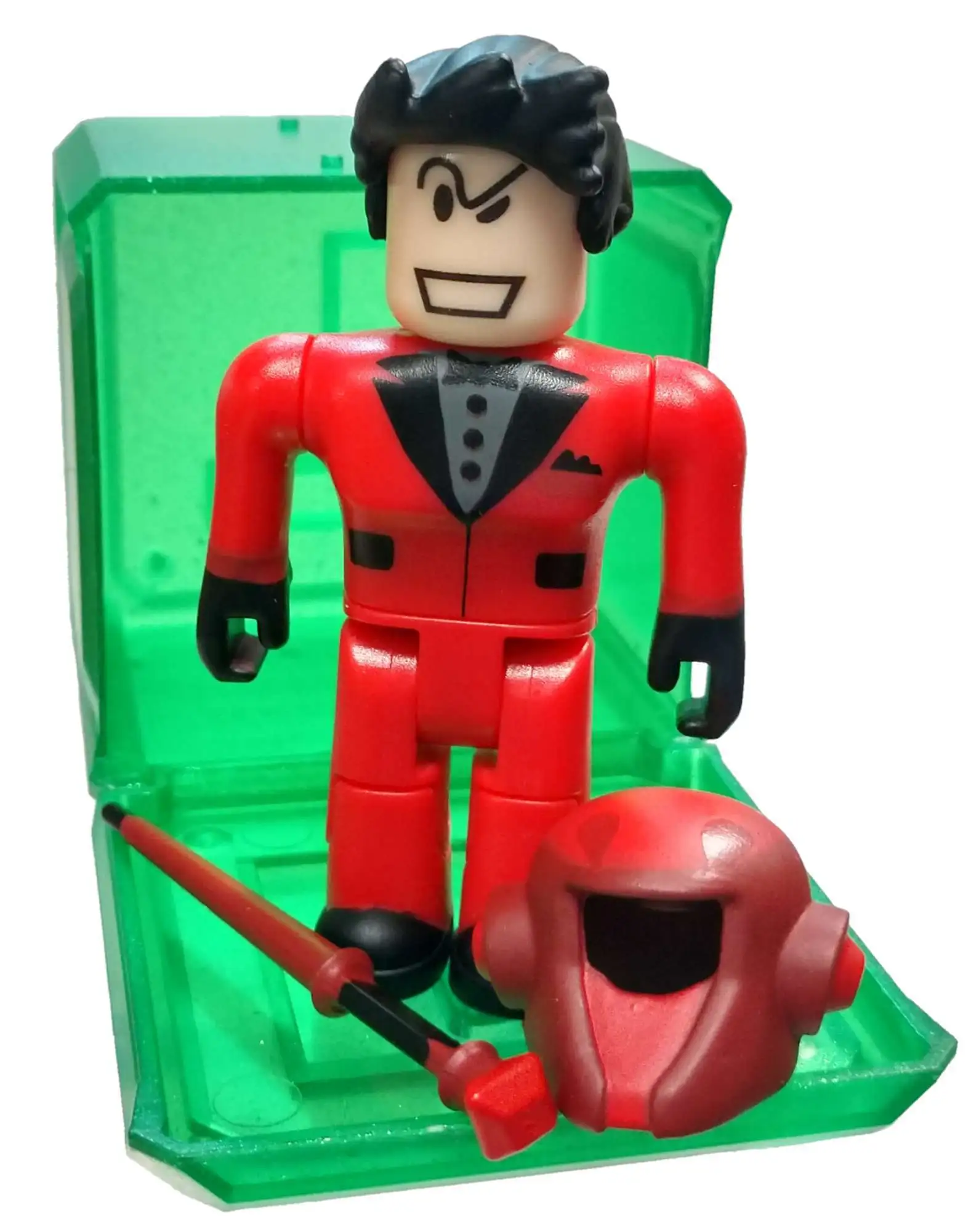 Roblox Celebrity Collection Series 4 Rockin Suit 3 Mini Figure with Cube and Code Loose Jazwares - ToyWiz
