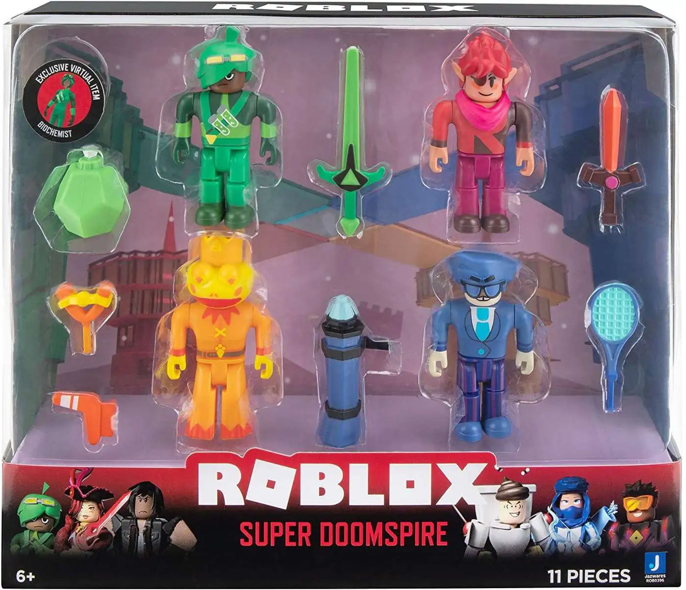 Roblox Heroes of Robloxia 3 Action Figure 8-Pack Jazwares - ToyWiz