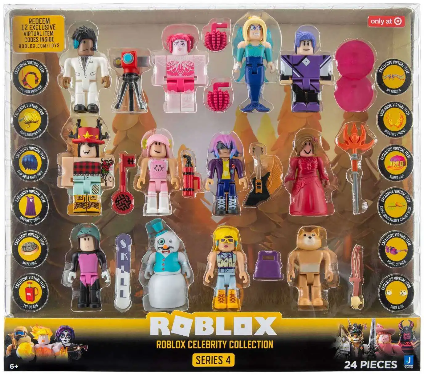 Roblox Celebrity Collection - Series 8 Mystery Figure 6-Pack