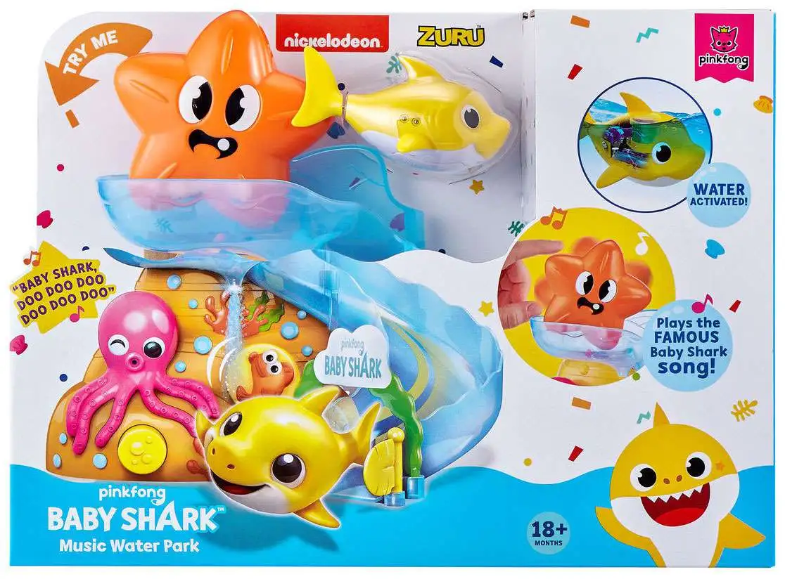 Baby Shark Robo Alive Sing & Swim Music Water Park Playset [Damaged Package]