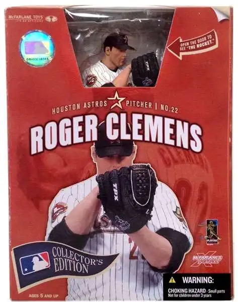 22 ROGER CLEMENS Houston Astros MLB Pitcher Red Throwback Team