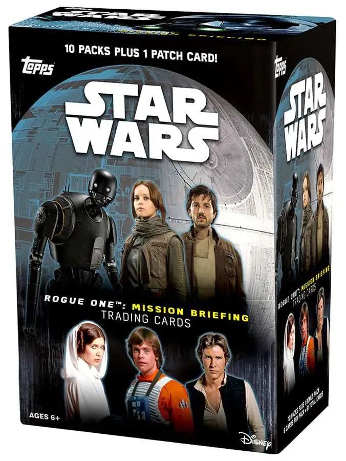 2016 Topps Star Wars Rogue One Mission Briefing MASSIVE 24 Pack Retail Box ! 
