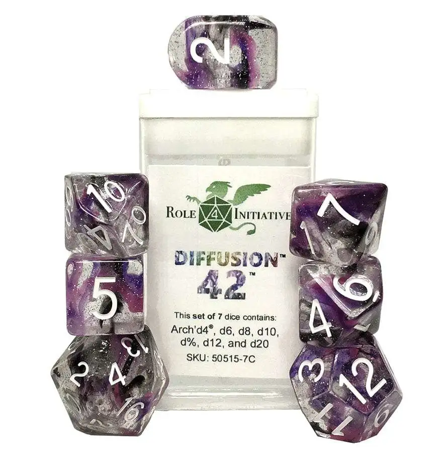 Role 4 Initiative Diffusion 42 Set of 15 Dice