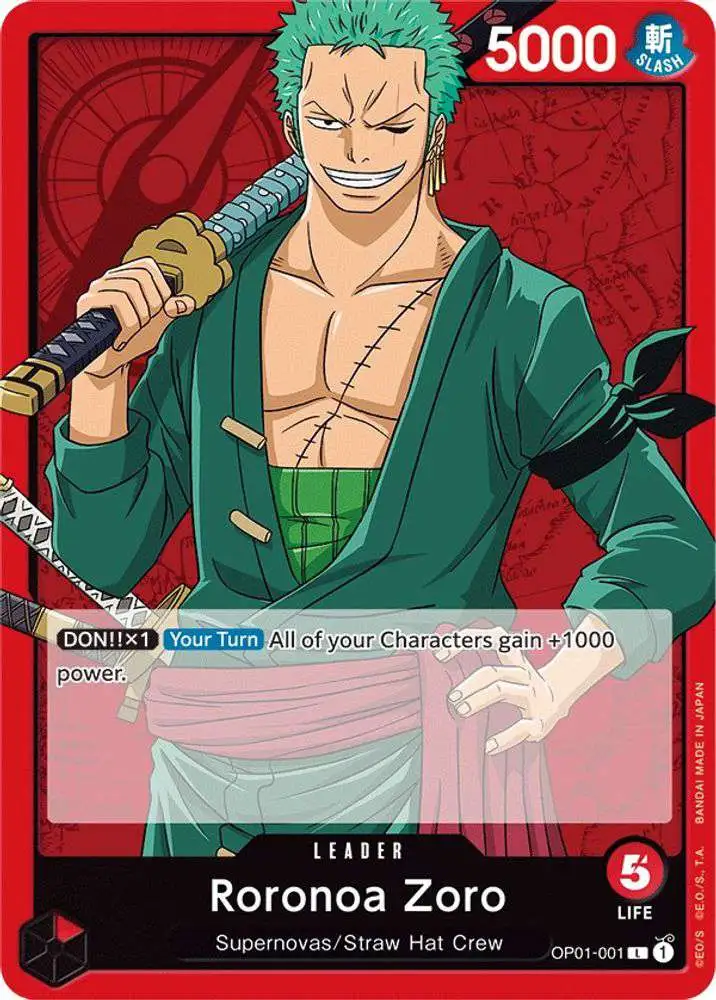 One Piece Trading Card Game Romance Dawn Single Card Leader