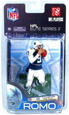 McFarlane Toys NFL Dallas Cowboys Sports Picks Football Series 15 Tony Romo  Action Figure White Jersey - ToyWiz