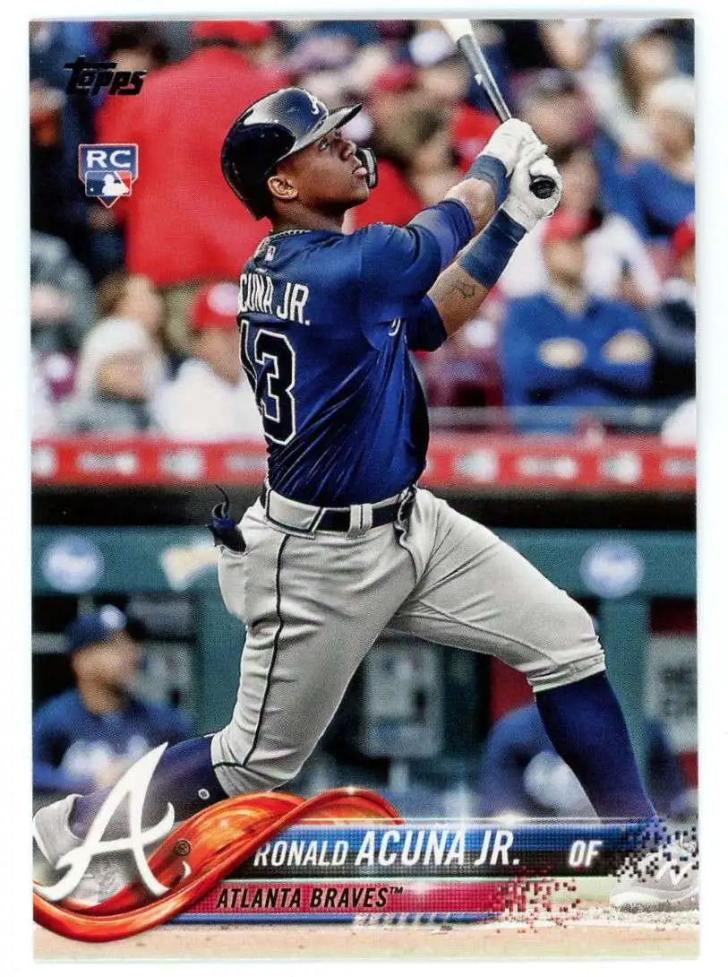 MLB 2018 Topps Update Series Ronald Acuna Jr. US250 [Rookie]