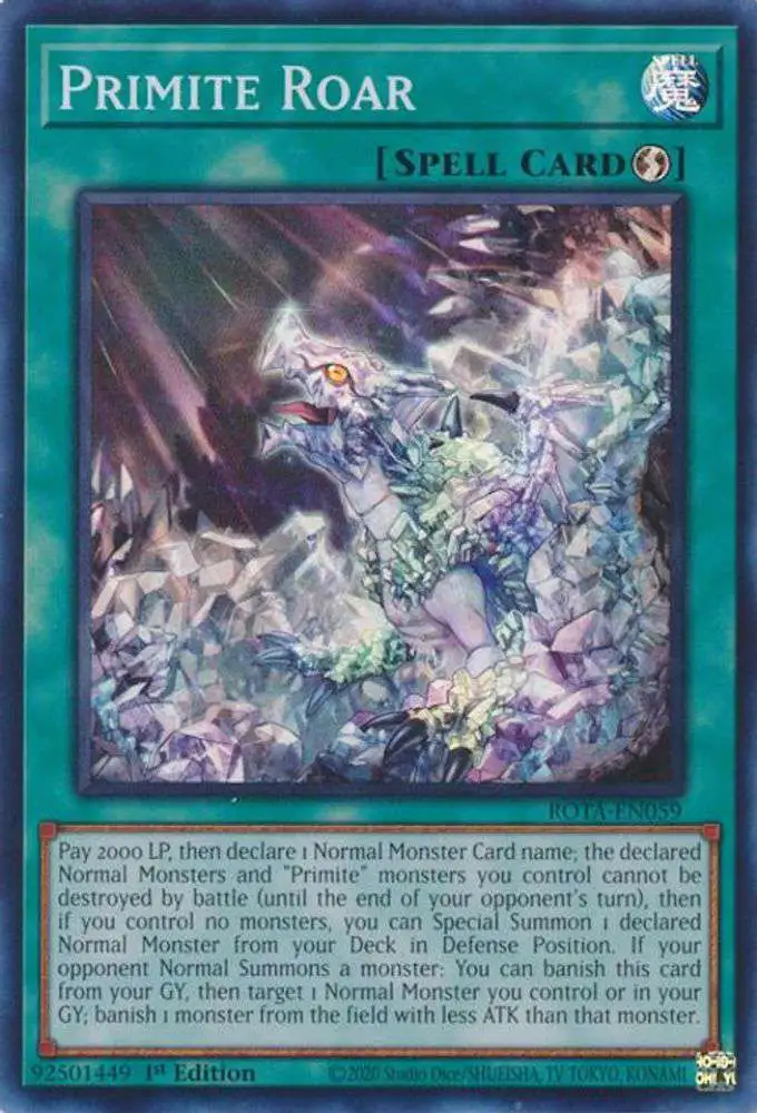 thumbnail image 2 of Yu-Gi-Oh! TCG: Rage Of The Abyss (ROTA) 1st Edition Singles - 'The Abyss' 2 of 4
