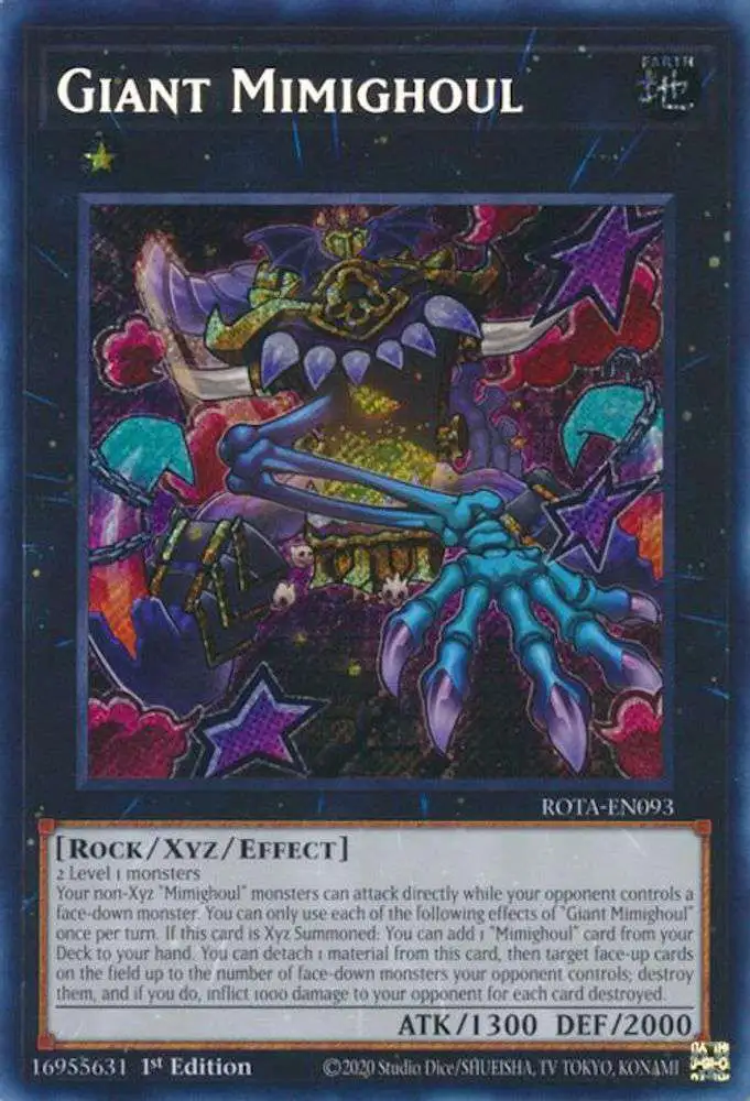 yugioh mimighoul cards INFO-EN095 - Maker - Super Rare up Attack or Defense Position. YuGiOh Trading Card Game The