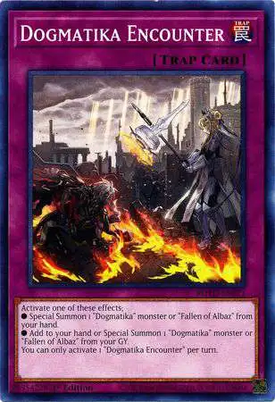 YuGiOh Rise of the Duelist Single Card Common Dogmatika Encounter ROTD-EN071 - ToyWiz YuGiOh Rise of the Duelist Single Card Common Dogmatika Encounter ROTD-EN071 - ToyWiz
