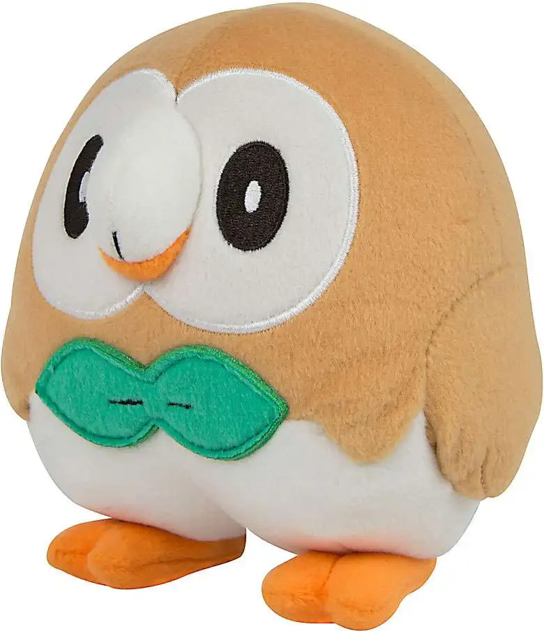 Rowlet squishy online plush